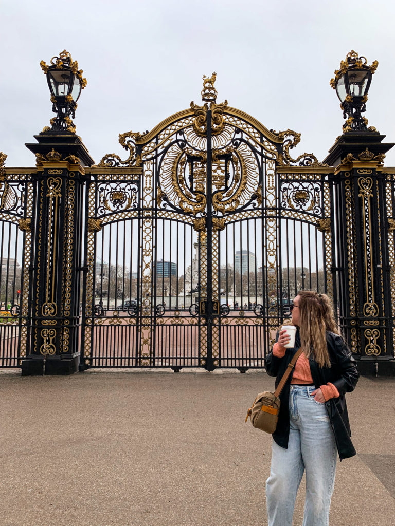 The Canada Gate in London, England.